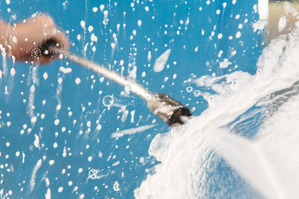 Post-Construction Pressure Washing in Bass Lake, IN